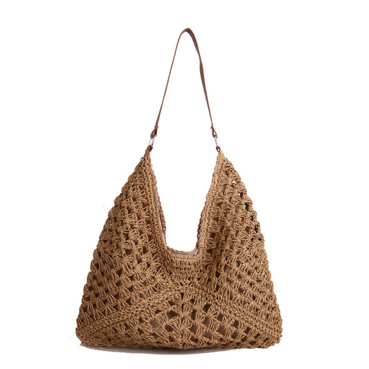 Handybabad Straw-Style Commuter Shoulder Tote product view 1