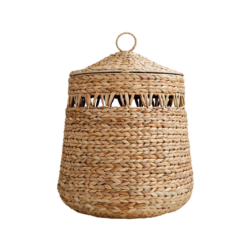 Handybabad Japanese-Style Woven Storage Basket with Lid product view 1