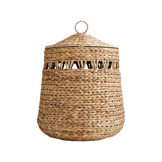 Handybabad Japanese-Style Woven Storage Basket with Lid product view 1