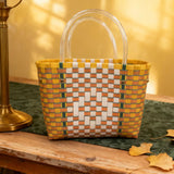 Handybabad Woven Beach-Style Basket Tote product view 1