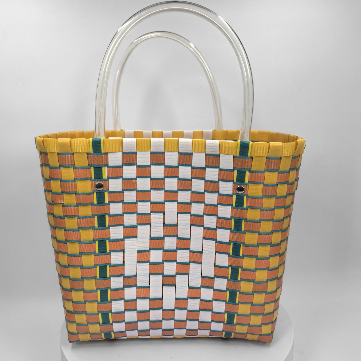 Handybabad Woven Beach-Style Basket Tote product view 2