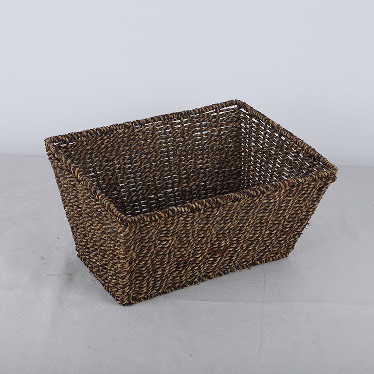 Handybabad Woven Storage Basket with Metal Frame product view 2